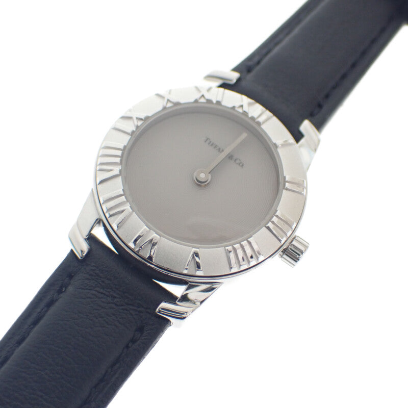 ティファニー TIFFANY&Co. アトラスドーム 腕時計 シルバー925 グレー クオーツ グレー文字盤 レディース【中古】【Aランク】