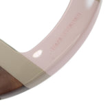 【中古】エルメス HERMES H エキップペンダント ネックレス バッファローホーン レザー ベージュ ピンク ブラウン レディース【Aランク】