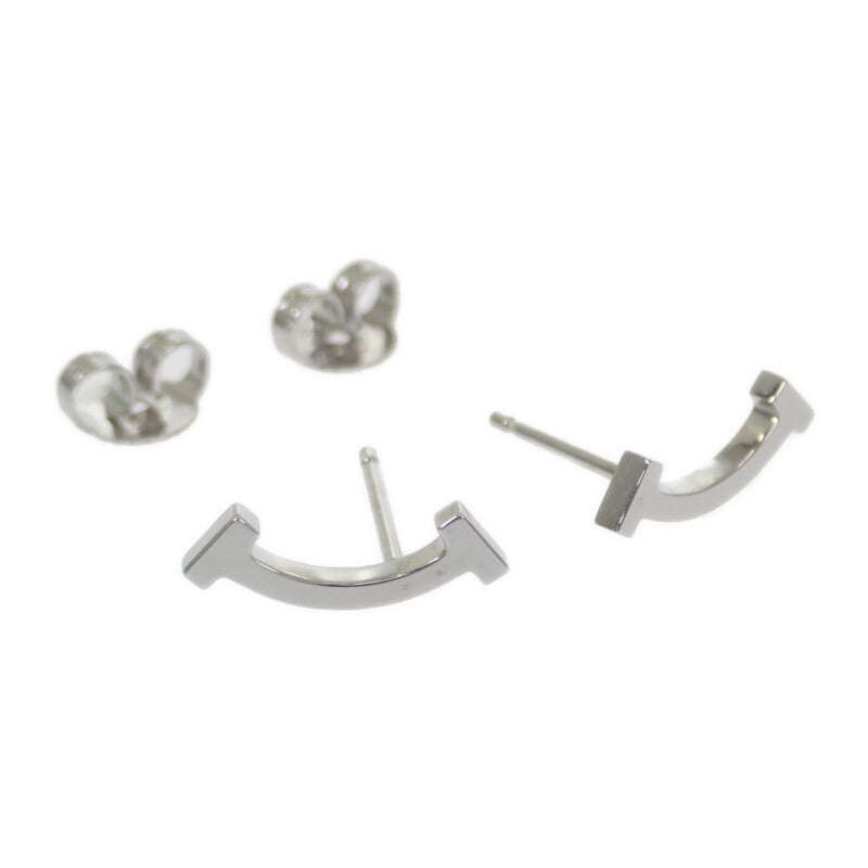 ティファニー TIFFANY&Co. スマイル 60150770 ピアス K18ホワイトゴールド レディース【中古】【Aランク】