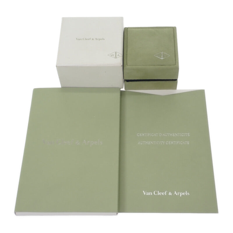 ヴァンクリーフ&アーペル Van Cleef & Arpels ヴィンテージ アルハンブラ VCARA46100 ネックレス K18ホワイトゴールド ダイヤモンド レディース【中古】【Aランク】