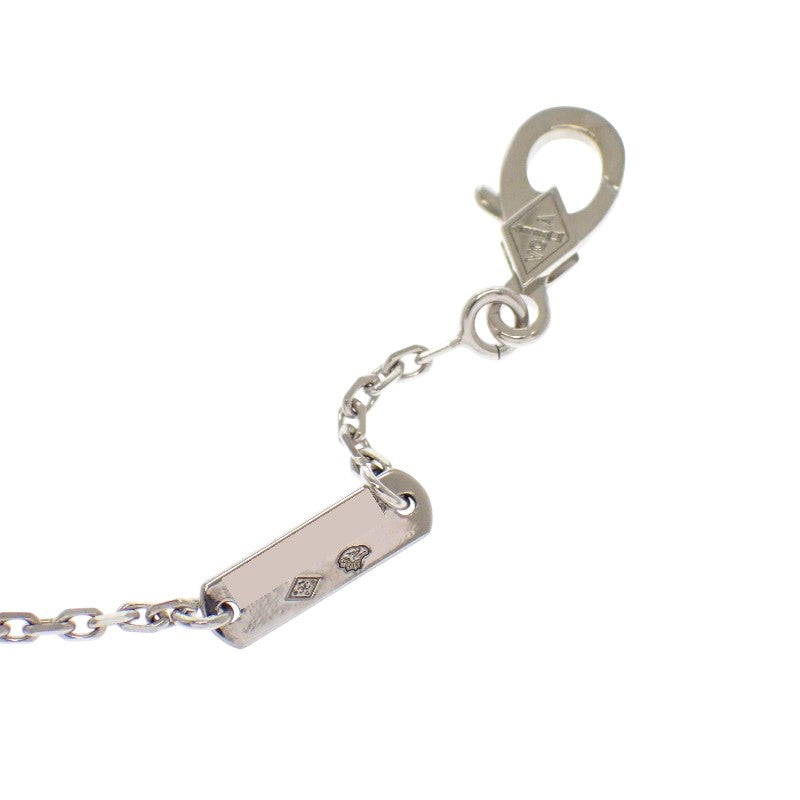 ヴァンクリーフ&アーペル Van Cleef & Arpels ヴィンテージ アルハンブラ VCARA46100 ネックレス K18ホワイトゴールド ダイヤモンド レディース【中古】【Aランク】