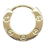カルティエ CARTIER LOVEシングル オンライン限定 B8301423 ピアス K18イエローゴールド レディース【中古】【Aランク】