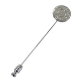 エルメス HERMES セリエピン クルードセル ブローチ メタル シルバー レディース メンズ【中古】【ABランク】