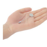 エルメス HERMES セリエピン クルードセル ブローチ メタル シルバー レディース メンズ【中古】【ABランク】