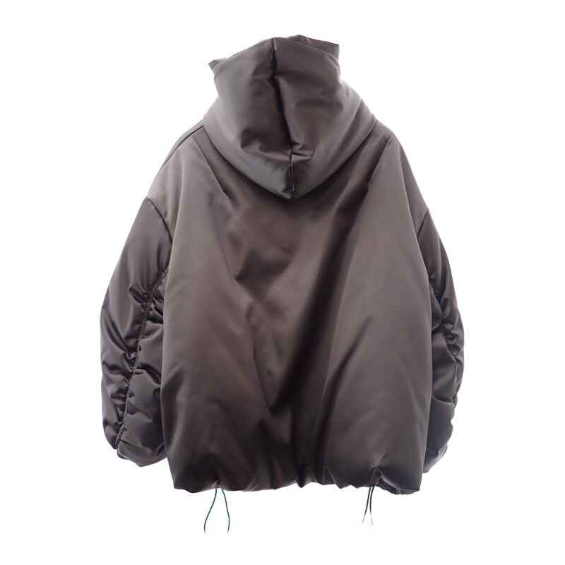 ルイヴィトン LOUIS VUITTON LVエンブロイダリーオーバーサイズボンバージャケット 50 ブルゾン ナイロン グレー メンズ【中古】【Aランク】