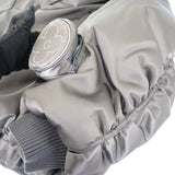 ルイヴィトン LOUIS VUITTON LVエンブロイダリーオーバーサイズボンバージャケット 50 ブルゾン ナイロン グレー メンズ【中古】【Aランク】