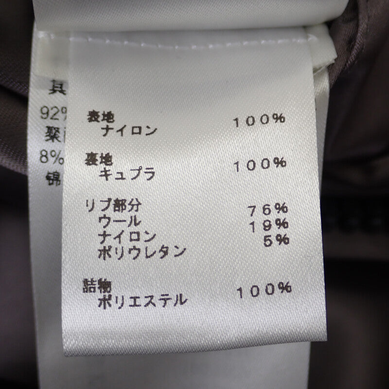 路易威登 LOUIS VUITTON LV刺繡超大版飛行員夾克 50 尼龍 灰色 男士【中古】【A級】