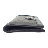 グッチ GUCCI GGコインウォレット 760238 二つ折り財布 GGスプリームキャンバス レザー グレー メンズ レディース【中古】【Aランク】