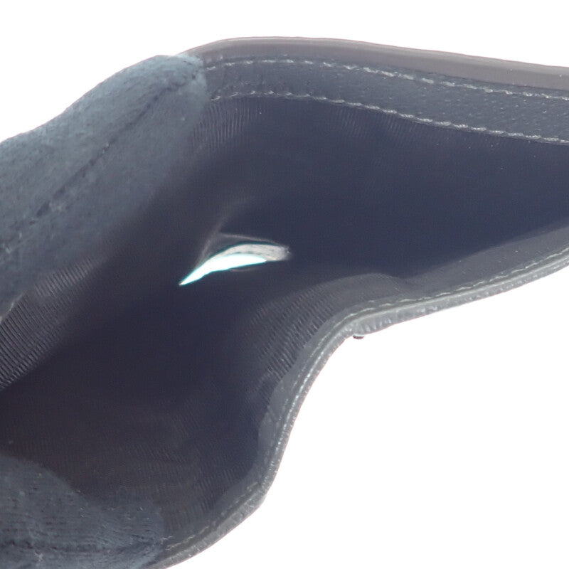 グッチ GUCCI GGコインウォレット 760238 二つ折り財布 GGスプリームキャンバス レザー グレー メンズ レディース【中古】【Aランク】