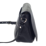 【中古】プラダ PRADA ヴィッテロダイノソフトレザー 1BD314 ショルダーバッグ レザー ブラック シルバー金具 レディース【Aランク】