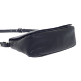 【中古】プラダ PRADA ヴィッテロダイノソフトレザー 1BD314 ショルダーバッグ レザー ブラック シルバー金具 レディース【Aランク】