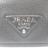 【中古】プラダ PRADA ヴィッテロダイノソフトレザー 1BD314 ショルダーバッグ レザー ブラック シルバー金具 レディース【Aランク】