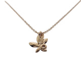 ティファニー TIFFANY&Co. パロマ・ピカソ オリーブリーフ ペンダント ミニ 60021537 ネックレス K18ピンクゴールド ダイヤモンド レディース【中古】【Aランク】