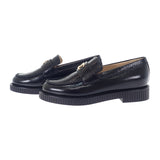 シャネル CHANEL 24/25 クルーズコレクション G46112B1883994305 ローファー シャイニークランプル カーフスキン ブラック 35 1/2 レディース【中古】【SAランク】