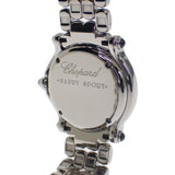 ショパール Chopard ハッピースポーツ 27/8250-23 腕時計 ステンレススチール クオーツ ホワイトシェル文字盤 レディース【中古】【Aランク】