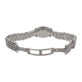 ショパール Chopard ハッピースポーツ 27/8250-23 腕時計 ステンレススチール クオーツ ホワイトシェル文字盤 レディース【中古】【Aランク】