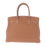 エルメス HERMES バーキン 30 ハンドバッグ トゴ ゴールド シルバー金具 レディース【中古】【SAランク】