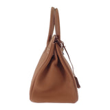 エルメス HERMES バーキン 30 ハンドバッグ トゴ ゴールド シルバー金具 レディース【中古】【SAランク】