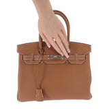 エルメス HERMES バーキン 30 ハンドバッグ トゴ ゴールド シルバー金具 レディース【中古】【SAランク】