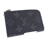 【中古】ルイヴィトン LOUIS VUITTON ポルトモネ ジュール M63536 コインケース モノグラムエクリプス ブラック シルバー金具 メンズ【Aランク】