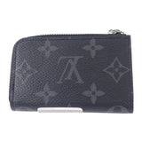 【中古】ルイヴィトン LOUIS VUITTON ポルトモネ ジュール M63536 コインケース モノグラムエクリプス ブラック シルバー金具 メンズ【Aランク】