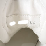 【中古】ルイヴィトン LOUIS VUITTON アークライト 2.0 厚底 プラットフォーム 1ABHZN モノグラム スニーカー レザー ホワイト 36 レディース【Aランク】