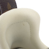 【中古】ルイヴィトン LOUIS VUITTON アークライト 2.0 厚底 プラットフォーム 1ABHZN モノグラム スニーカー レザー ホワイト 36 レディース【Aランク】