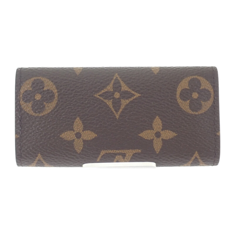 ルイヴィトン LOUIS VUITTON ミュルティクレ 4 M69517 モノグラム キーケース ブラウン メンズ レディース【中古】【Sランク】