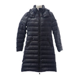 モンクレール MONCLER MOKA ダウンコート 1 42093493110568950 ダウンジャケット ナイロン ブラック レディース【中古】【ABランク】