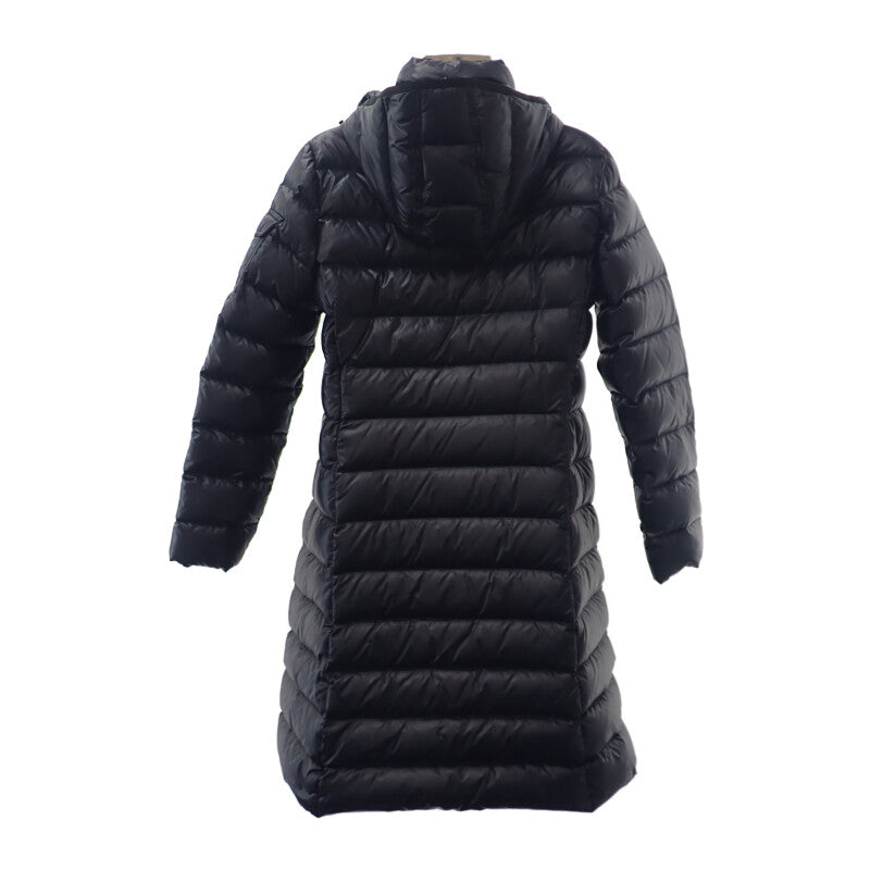 モンクレール MONCLER MOKA ダウンコート 1 42093493110568950 ダウンジャケット ナイロン ブラック レディース【中古】【ABランク】