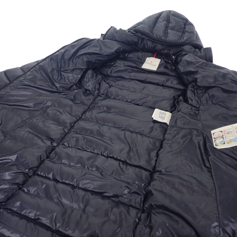 モンクレール MONCLER MOKA ダウンコート 1 42093493110568950 ダウンジャケット ナイロン ブラック レディース【中古】【ABランク】