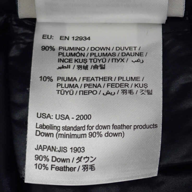 モンクレール MONCLER MOKA ダウンコート 1 42093493110568950 ダウンジャケット ナイロン ブラック レディース【中古】【ABランク】