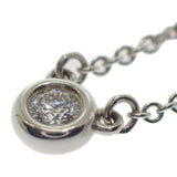 【中古】ティファニー TIFFANY&Co. バイザヤード ペンダント 60017891 ネックレス スターリングシルバー ダイヤモンド レディース【Aランク】