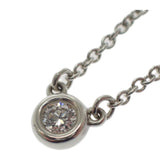 【中古】ティファニー TIFFANY&Co. バイザヤード ペンダント 60017891 ネックレス スターリングシルバー ダイヤモンド レディース【Aランク】