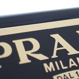 プラダ PRADA メタルクロウクリップ 1IF103_K9D_F0002 ヘアアクセサリー メタル ブラック ゴールド ゴールド金具 レディース【中古】【ABランク】