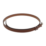 エルメス HERMES ポップH15 H081087 ベルト ヴォーエプソン ブラウン シルバー金具 レディース【中古】【SAランク】
