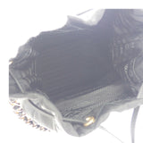 【中古】プラダ PRADA チェーンRe-Nylonショルダー 1BH038 2WAYバッグ ナイロン ブラック ゴールド金具 レディース【Aランク】