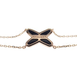 ショーメ Chaumet ジュドゥリアン 085122-000 ブレスレット K18ピンクゴールド オニキス ブラック レディース【中古】【Aランク】
