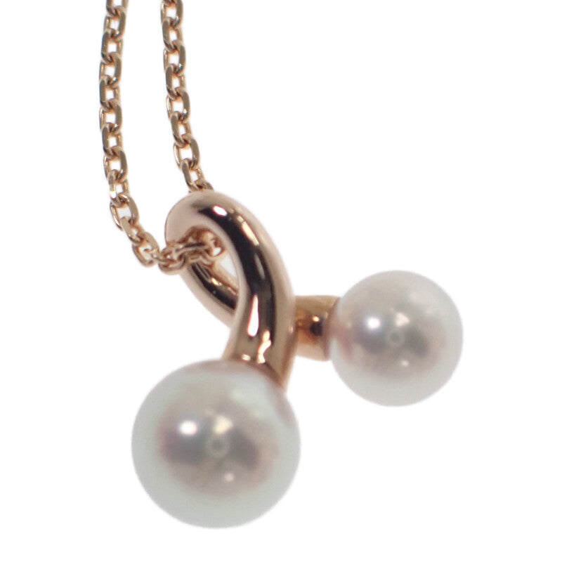 ミキモト MIKIMOTO アコヤパール PP-20496I ネックレス K18ピンクゴールド レディース【中古】【Aランク】