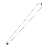 ブシュロン Boucheron キャトルクラシック JPN00547 ネックレス K18ゴールド ブラウン ダイヤモンド レディース【中古】【Aランク】