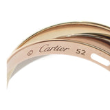 カルティエ CARTIER トリニティリングSM 12号 52 B4235152 リング K18ゴールド イエローゴールド ホワイトゴールド ピンクゴールド レディース【中古】【Aランク】