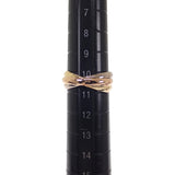 カルティエ CARTIER トリニティリングSM 12号 52 B4235152 リング K18ゴールド イエローゴールド ホワイトゴールド ピンクゴールド レディース【中古】【Aランク】