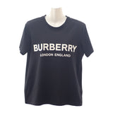 バーバリー BURBERRY ロゴ 8011651 半袖Tシャツ コットン ブラック M レディース【中古】【ABランク】