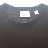 バーバリー BURBERRY ロゴ 8011651 半袖Tシャツ コットン ブラック M レディース【中古】【ABランク】