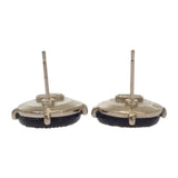 シャネル CHANEL ココマーク ピアス メタル ブラック ゴールド金具 レディース ユニセックス【中古】【ABランク】