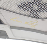 ルイヴィトン LOUIS VUITTON LVトレイナー 1ADF0V モノグラム スニーカー レザー グレー ホワイト メンズ ユニセックス【中古】【SAランク】