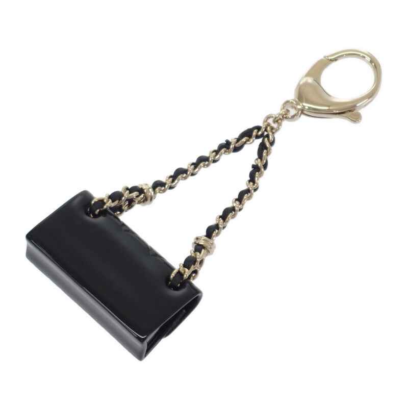シャネル CHANEL マトラッセチェーンバッグ ABA121_B09999_NL990 バッグチャーム レジン ブラック レディース【中古】【Aランク】