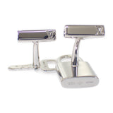 ルイヴィトン LOUIS VUITTON ブトンドゥ マンシェット カデナ&キー H043070CK カフス シルバー925 メンズ【中古】【ABランク】