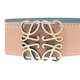 ロエベ LOEWE リバーシブル アナグラム B821Z20X05 ベルト カーフ ブラウン ブラック 75/30 レディース【中古】【Aランク】