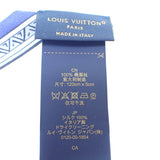 ルイヴィトン LOUIS VUITTON エクリプスバンドー M79533 スカーフ シルク ブルー ベージュ レディース【中古】【SAランク】
